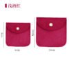 LSRSSD Customizable Size/Logo high quality Velvet accessories jewelry flap snap pouch bag - Image 6